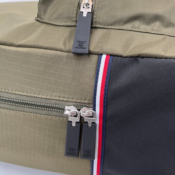 Tommy Hilfiger Unisex Adult Alexander Backpack, Army Green/Black - Picture 10 of 11